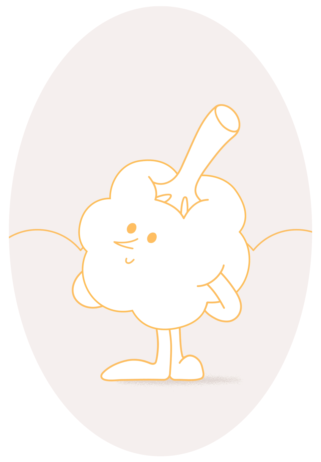 Graphic depicting a hexagonal cropped photo of an interior room design with grid lines along its borders.