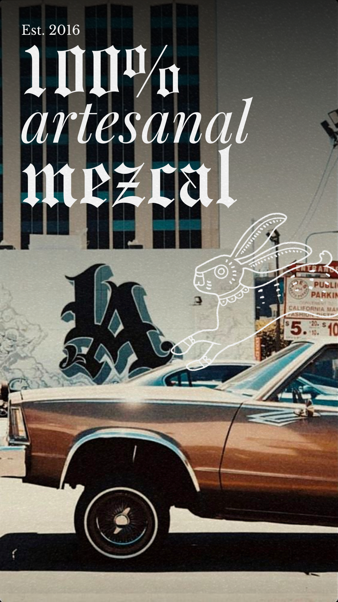 Graphic of a close up of a website depicting an Our Projects page with sample project names and dates.